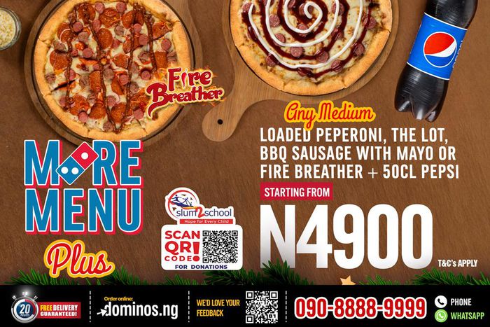 Domino's Pizza unwraps more value, more menu for you!