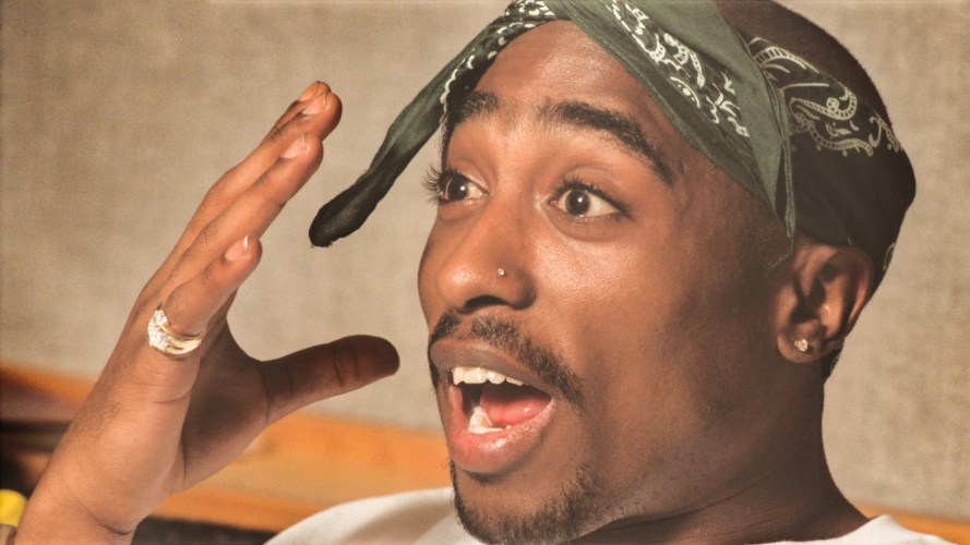 Rapper Tupac Shakur