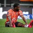 Terem Moffi has suffered a setback at Lorient.