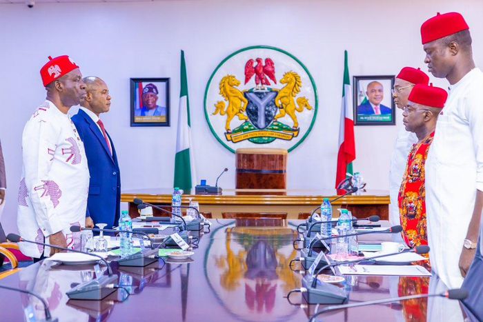 South-East governors resolve to decisively fight insecurity in region. [Twitter:@DanNwomeh]