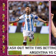 Betting tips and odds for Argentina vs Croatia