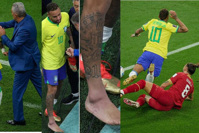 Brazil boss Tite confident Neymar will play despite swollen ankle