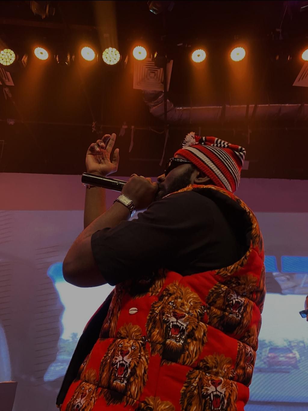 Odumodu Blvck performing at Spotify Africa Heat Party