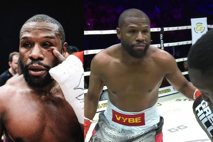 Watch Floyd Mayweather defeat Deji Olatunji in Dubai