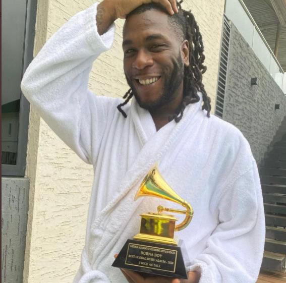 Burna Boy wins the Grammy Awards