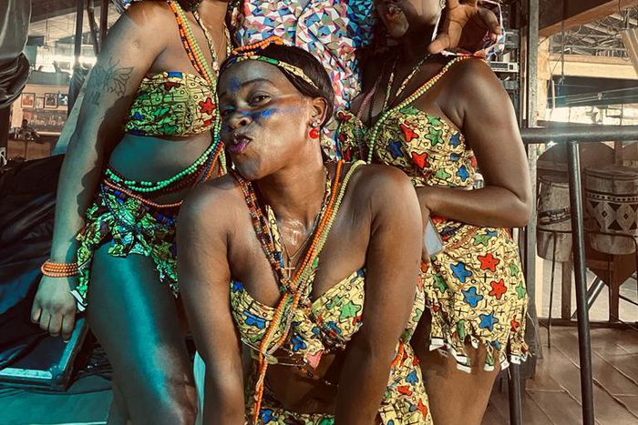 Major AJ - 'Ominirascal' Live Performance at Fela Shrine