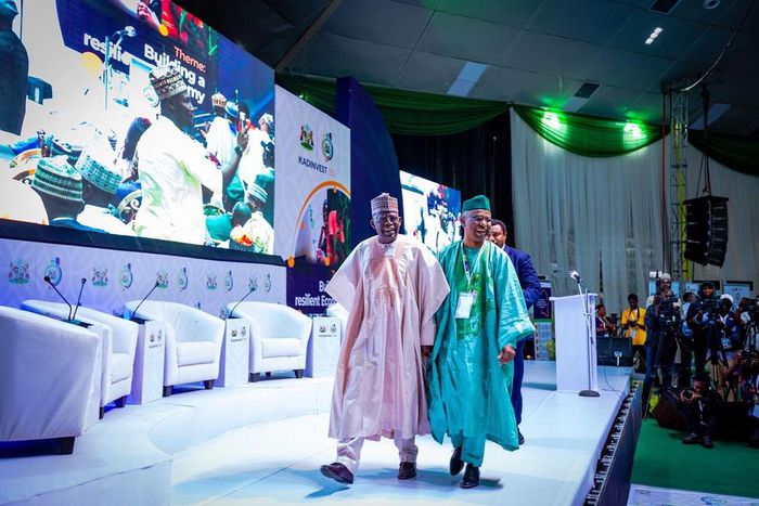 APC Presidential candidate, Asiwaju Bola Tinubu and Kaduna State Governor, Nasiru El-Rufai. [Twitter:BolaTinubu]