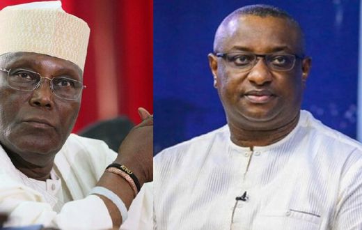 Atiku Abubakar and Festus Keyamo (Naija News)
