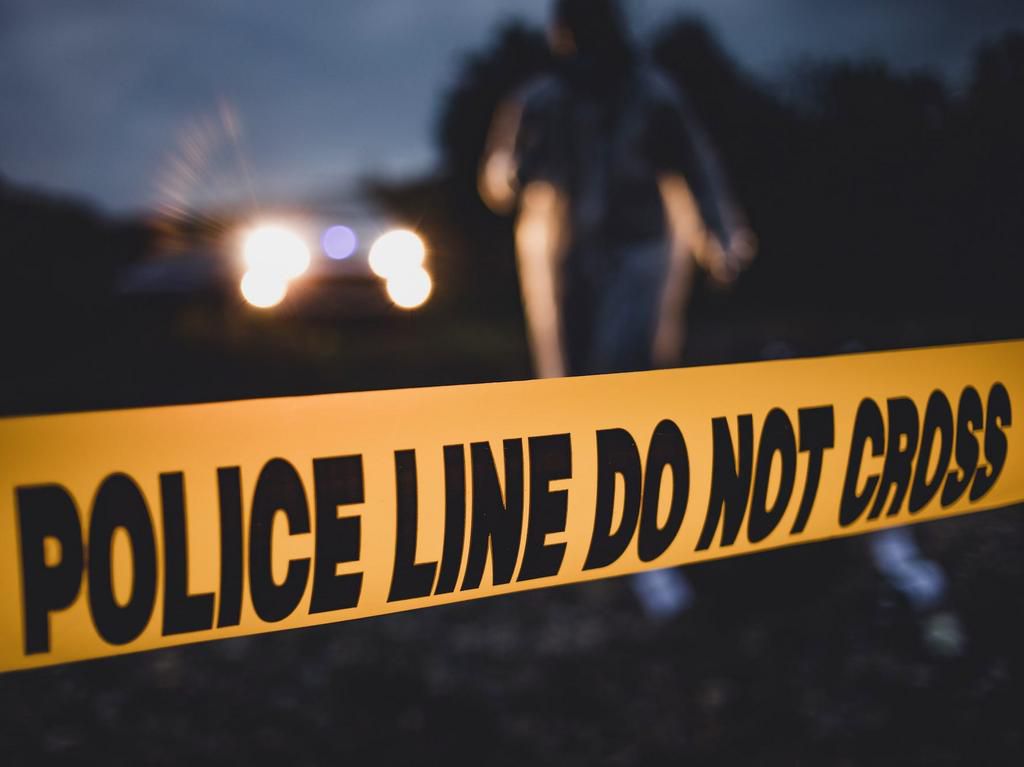 A stock image of a police crime scene.Milan Markovic/Getty Images