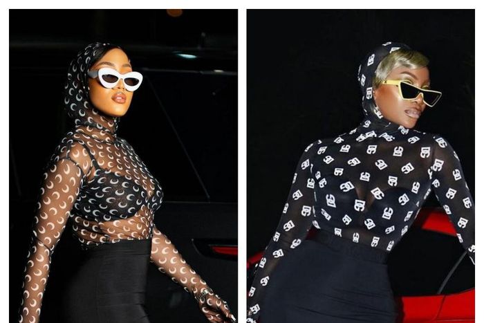 Yvonne and Chioma Ikokwu face off [Instagram]