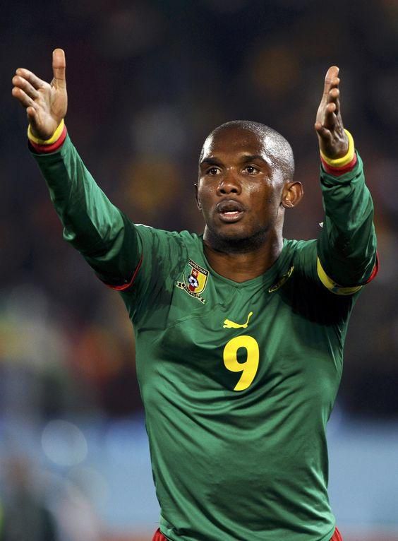 Samuel Eto'o Fils of Cameroon.