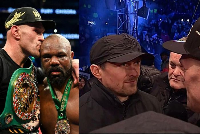Tyson Fury challenges Oleksandr Usyk after an easy win against Derek Chisora