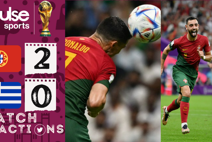 'Ronaldo is shameless' - Reactions as Bruno Fernades double fires Portugal past Uruguay to knockout stages.