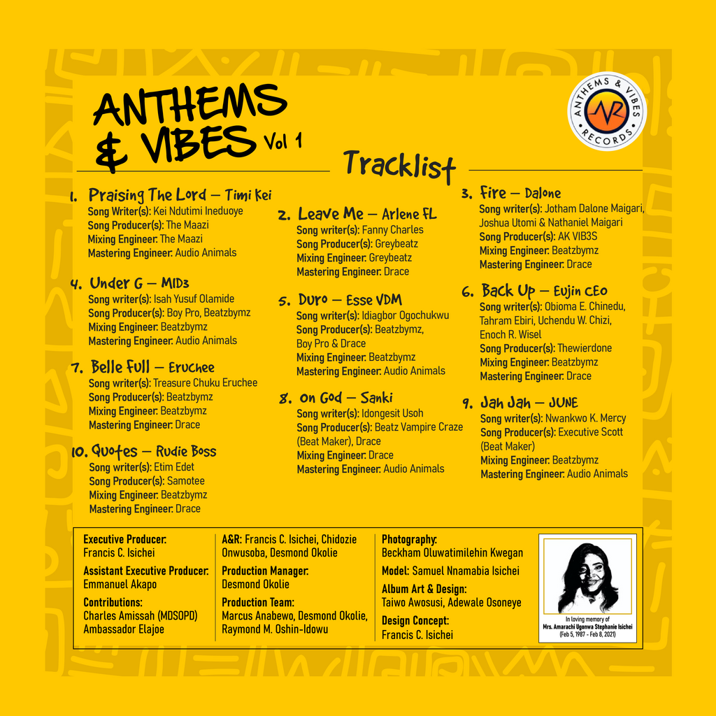 Anthems & Vibes Records champions alternative music evolution with self-titled album