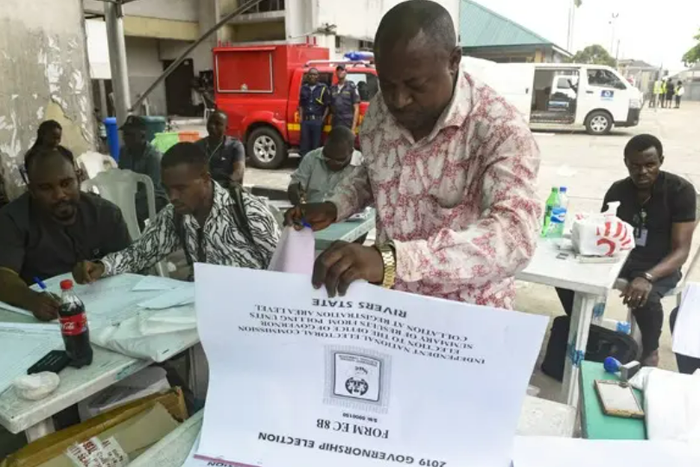 Form EC8A and other result sheets INEC uses for elections.