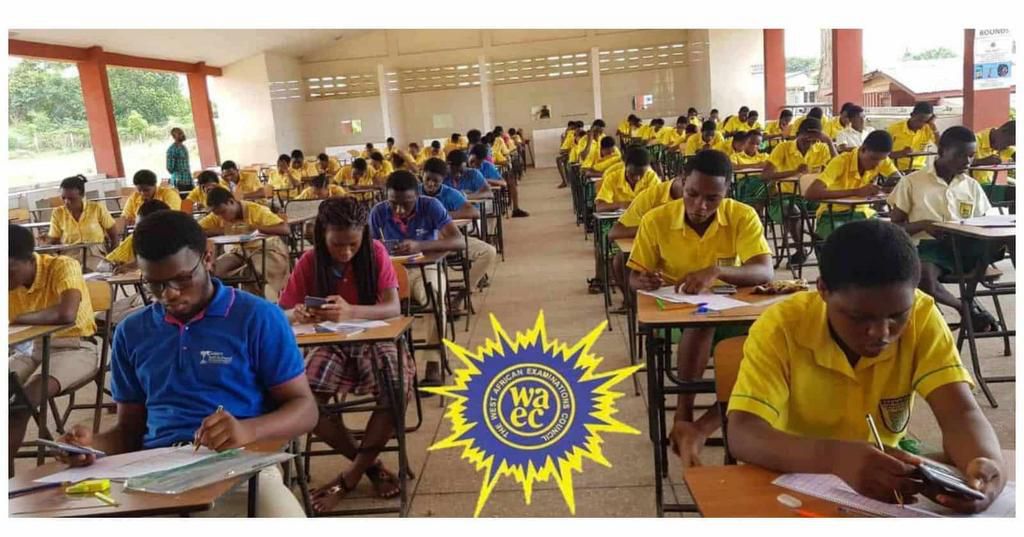 Candidates writing the West African Examinations-Council exam [MySchoolGist]