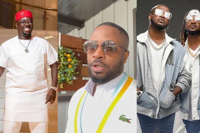 Obi Cubana and P Square donate 7 cows in celebration of Tunde Ednut's birthday