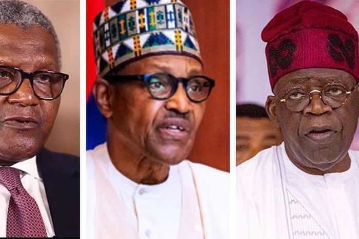Dangote thanks Buhari and Tinubu for their suooi