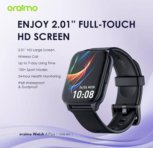 oraimo Watch 4 Plus: Unlocking the power of wearable technology