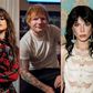 American singer-songwriter Camila Cabello, English singer-songwriter Ed Sheeran, American singer Halsey and Maroon 5 lead singer Adam Levine