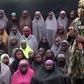 Suspected Chibok girls in a Boko Haram video released on August 14, 2016.
