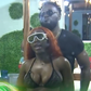 Pere and Mercy steal the spotlight at the last Thursday pool party on BBNaija All Stars. [Twitter/BBNaija]