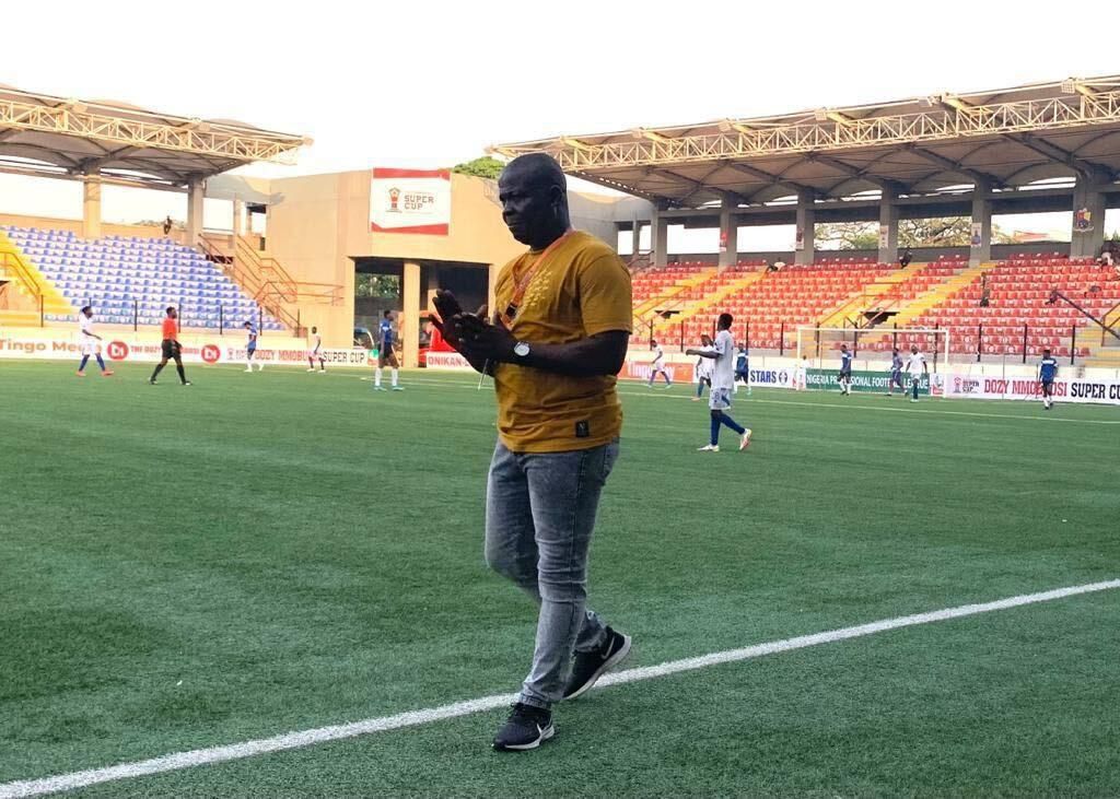 The Oracle during the game.