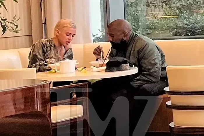 Kanye West and Bianca [TMZ]