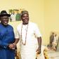 From left : Governor of Delta State, Hon. Sheriff Oborevwori and Chairman of Dewayles Group of Companies, High Chief Victor Egukawhore.