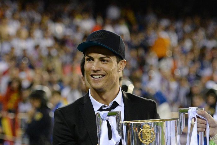 IMAGO / Ulmer

FUSSBALL INTERNATIONAL Copa del Rey FINALE 2013/2014 FC Barcelona - Real Madrid 16.04.2014 JUBEL Real Madrid; Cristiano Ronaldo