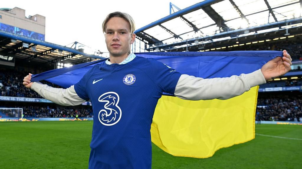 Chelsea's new signing Mykhaylo Mudryk