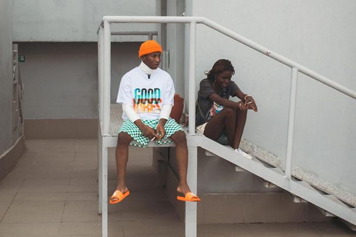 Bella and Korty during the interview [Instagram/Korty]