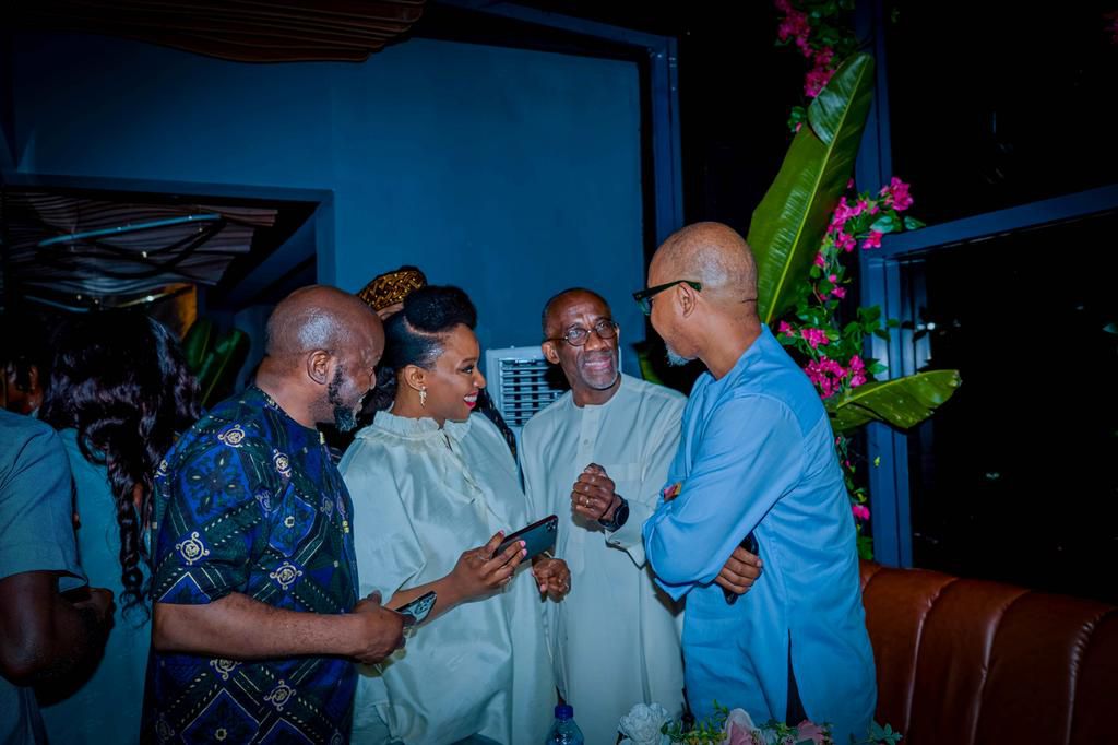 VFD Group hosts Chimamanda Adichie to an exclusive dinner after successful book launch 'Mama’s Sleeping Scarf' at HEREL Play