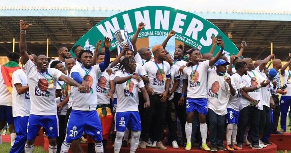 Rivers United are the current Nigerian champions