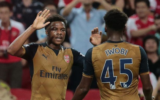 Chuba Akpom came through the ranks at Arsenal