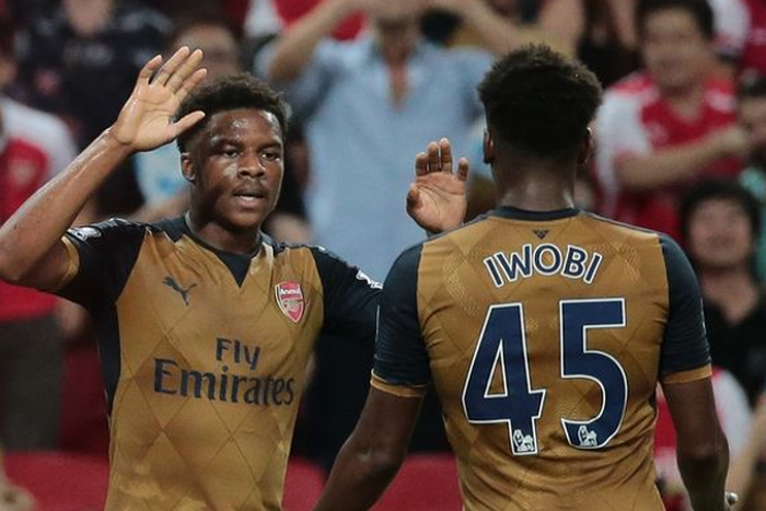 Chuba Akpom came through the ranks at Arsenal