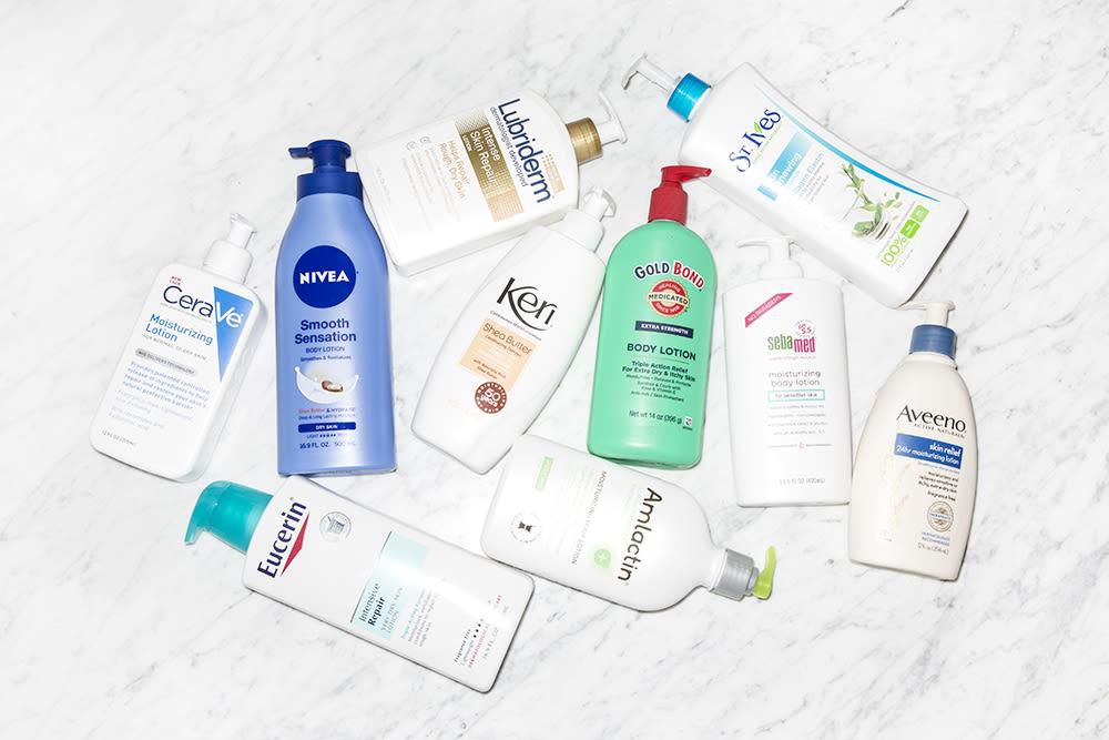 How moisturising lotions look [Intothegloss]