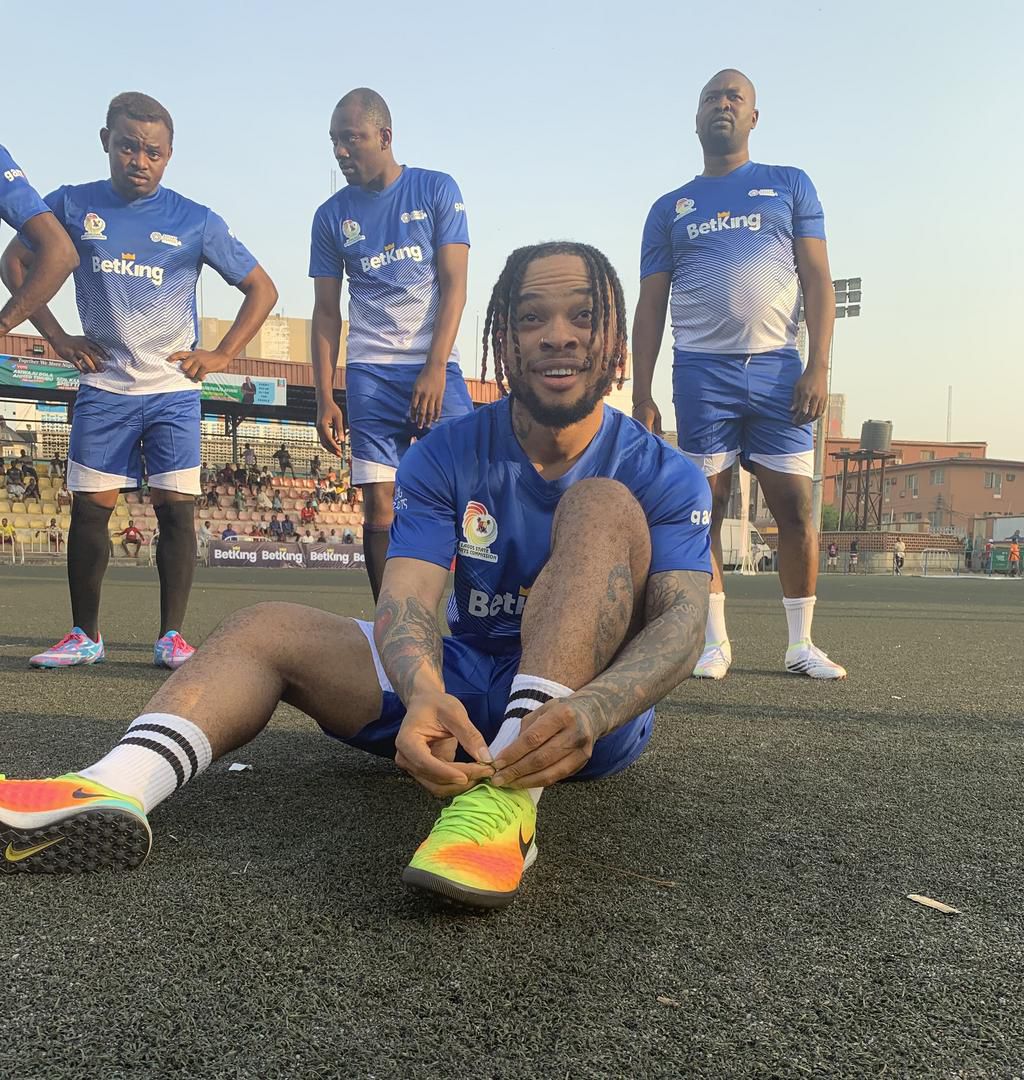 Poco Lee opened the scoring at the Campus Mini.