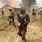 Nigerian soldiers destroying bandits hideouts (Daily Post)