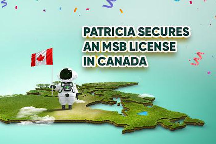 Patricia secures an MSB License in Canada to further increase crypto adoption rate in global market