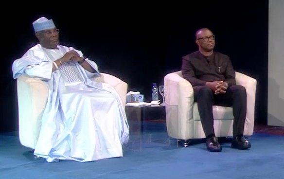 Atiku Abubakar (left) and Peter Obi (right) [Daria Media]