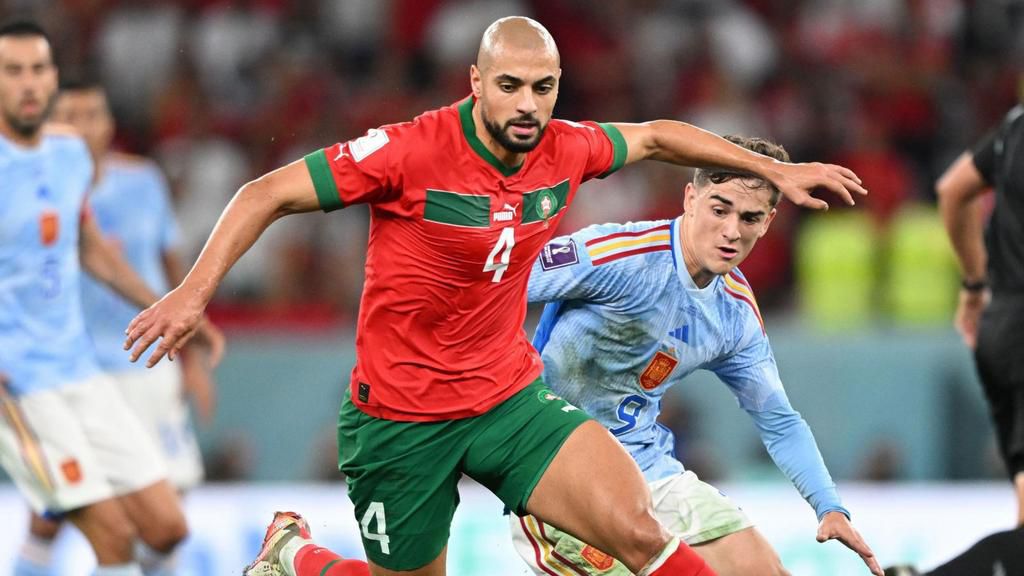 Morocco midfielder Sofyan Amrabat