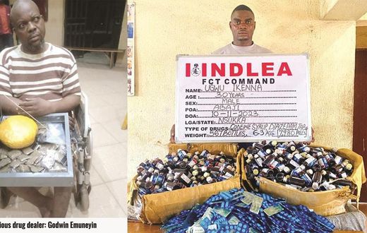 NDLEA arrests physically-challenged drug dealer in Edo