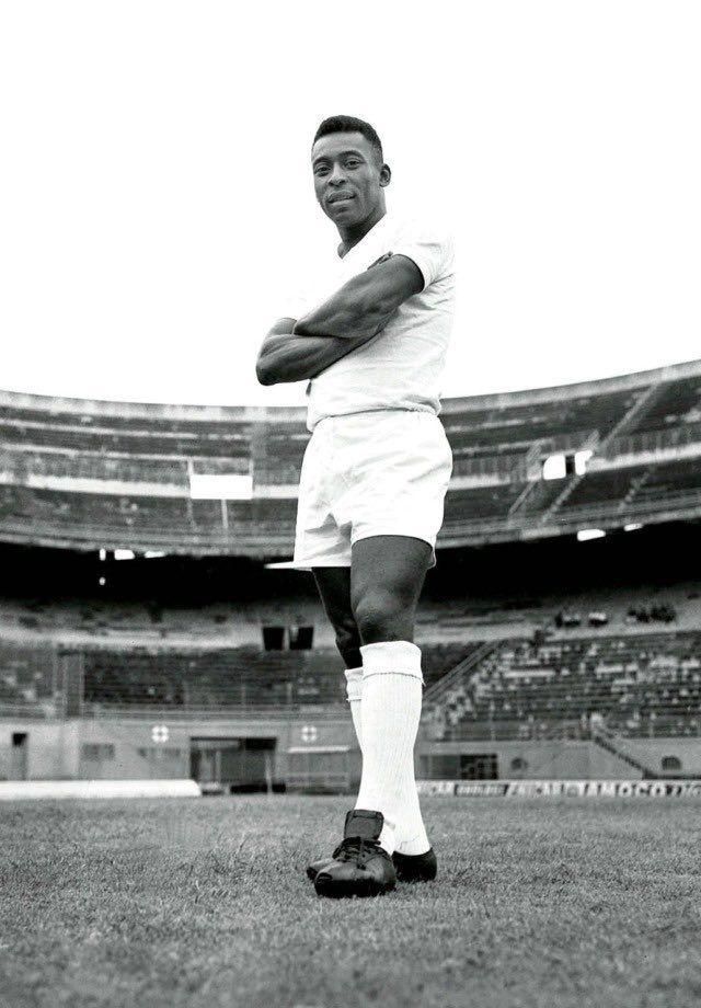 Brazilian football legend Pele