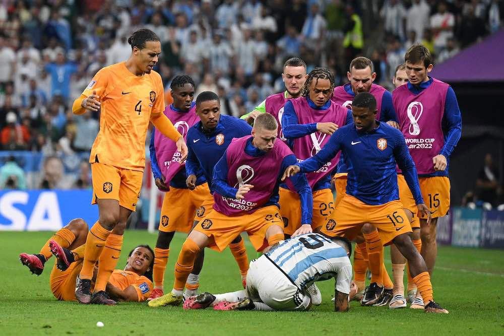 It was war between these two teams.