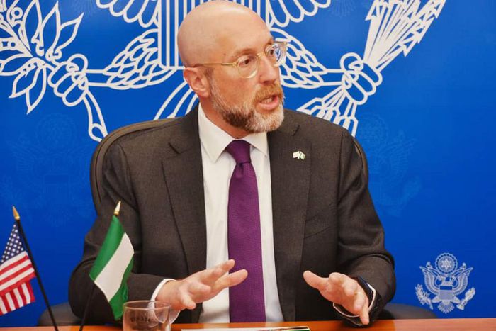 David Greene, the Chargé d’Affaires of the US, Embassy in Nigeria. [Guardian]