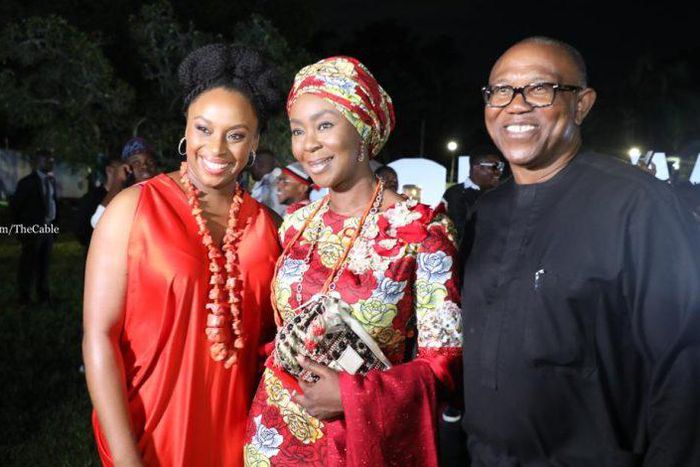 Chimamanda Ngozi-Adichie, Toyin Saraki, Peter Obi [Qed]