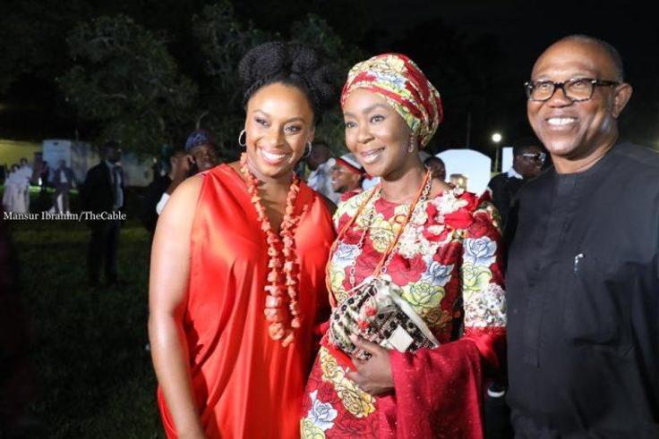 Chimamanda Ngozi-Adichie, Toyin Saraki, Peter Obi [Qed]