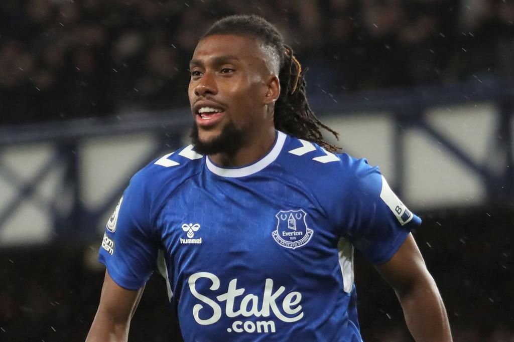 Everton midfielder Alex Iwobi took his game to a whole new level in 2022