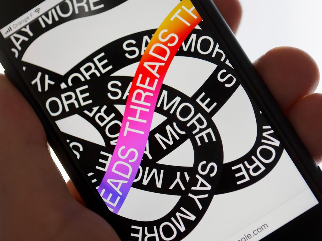 The Threads app homepage.Chesnot/Getty Images